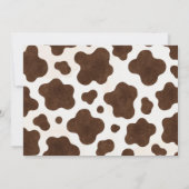 Carte De Remerciements Western Cowboy Premier Rodéo Anniversaire Photo In (Dos)