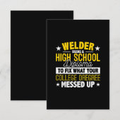 Carte De Remerciements What Your College Venin de Dregree (Devant / Derrière)