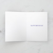 Carte De Remerciements Whimsical Birthday Cake Card (Intérieur)