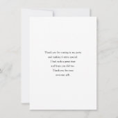 Carte De Remerciements Whimsical Butterflies in a Jar (Dos)