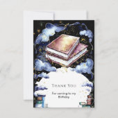 Carte De Remerciements Whimsical Custom Magic Storybook Anniversaire (Devant)