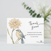 Carte De Remerciements Whispers of Spring (Debout devant)