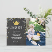 Carte de remerciements Wild choses Anniversaire Go (Debout devant)