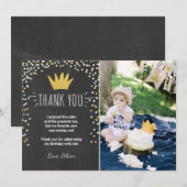 Carte de remerciements Wild choses Anniversaire Go (Devant / Derrière)