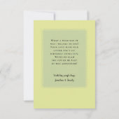 Carte De Remerciements Wild One 1er anniversaire (Dos)