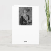 Carte De Remerciements William James Glackens (Dos)