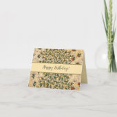 Carte De Remerciements William Morris Fruit Floral Jardin Fleur Classique (Devant)