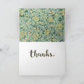 Carte De Remerciements William Morris, Jasmine (Intérieur)