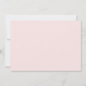 Carte De Remerciements Winter Onederland 1st Birthday Flat Thank You Card (Dos)