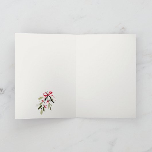 Carte De Remerciements Winter Sleigh Its Cold Outside Neutral Baby Shower (Intérieur)