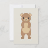 Carte De Remerciements Winter Wonderland (Dos)