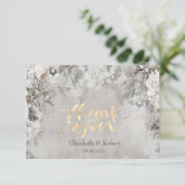 Carte De Remerciements Wonderland Flowers Forest (Debout devant)