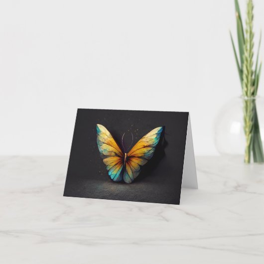 Carte De Remerciements Worldwide Butterfly Card (Devant)