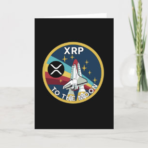 CARTE DE REMERCIEMENTS XRP-VERS LA LUNE