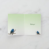 Carte De Remerciements You Indigo (Intérieur)