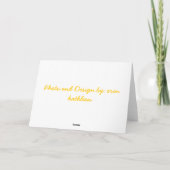 Carte De Remerciements You make everyday brighter. (Dos)