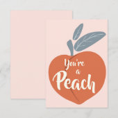 Carte De Remerciements You're (Devant / Derrière)