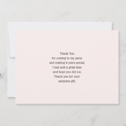 Carte De Remerciements Yummy Ice Cream Trio Vibe été (Dos)