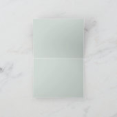 Carte de remerciements zen (Intérieur)