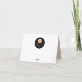 Carte De Remerciements Zen Wind Tower (Dos)