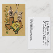 Carte de remise d'affaires de bijoux (Devant / Derrière)