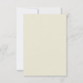 Carte de Remise de Date Blush Greenery (Dos)