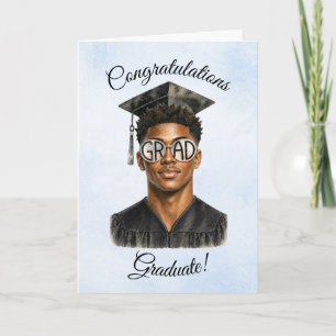 Carte de remise de diplôme 2026 pour lui
