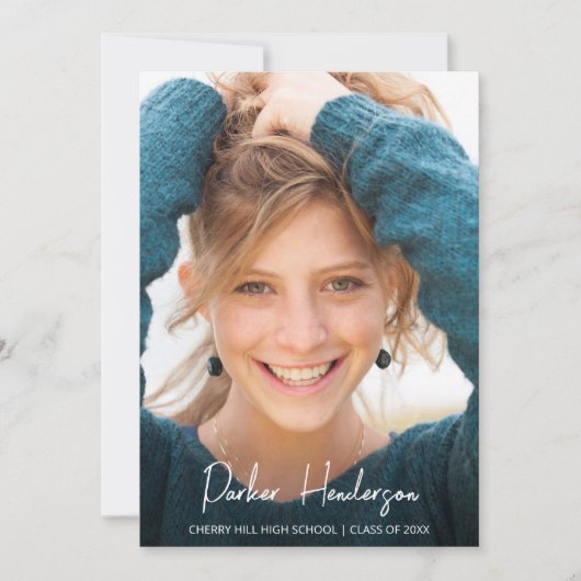 Carte de Remise de Diplômes Moderne (Devant)