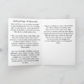 Carte de remise de prière (Intérieur)