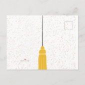 Carte de remise des diplômes de doctorat - Carte d (Dos)