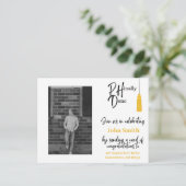 Carte de remise des diplômes de doctorat - Carte d (Debout devant)