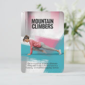 Carte de remise en forme Mountain Climbers avec su (Debout devant)