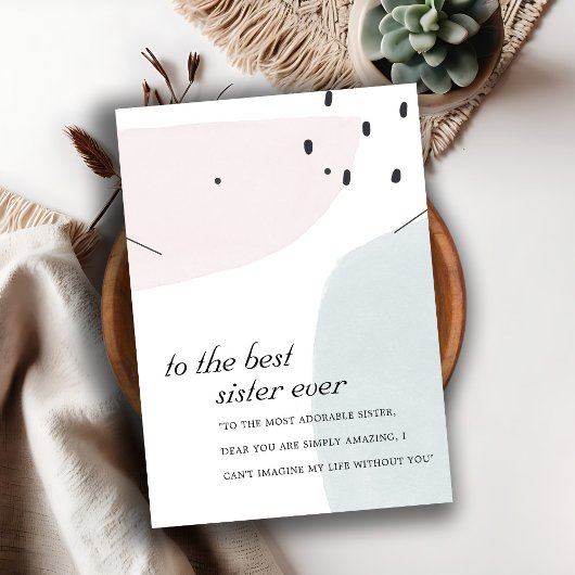 CARTE DE REMORQUE ABSTRAITE DE SOEUR BLEU