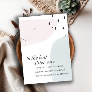 CARTE DE REMORQUE ABSTRAITE DE SOEUR BLEU