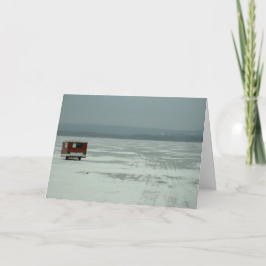 Carte de remorque de pêche de glace (Devant)