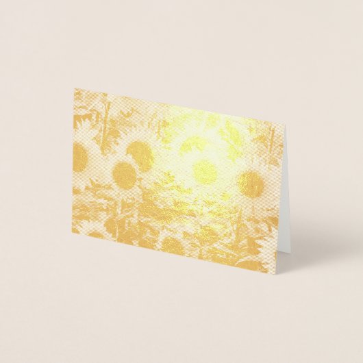 Carte de remplissage du champ de tournesols (Devant)