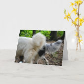 Carte de remuement de manières/anniversaire de (Fleur jaune)