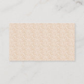Carte de rendez-vous (Dos)