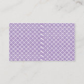 Carte de rendez-vous (Dos)