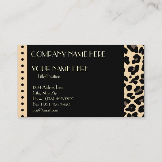 Carte de rendez-vous (Devant)