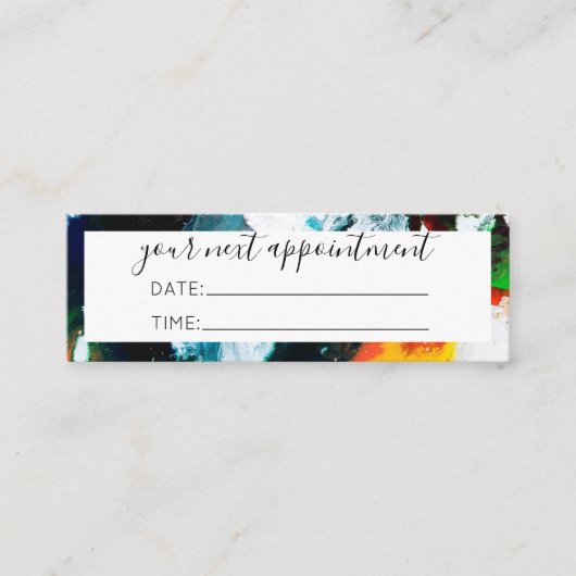 carte de rendez-vous (Devant)