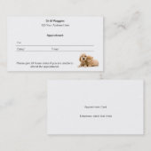 Carte de rendez-vous (Devant / Derrière)