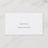 Carte de rendez-vous (Dos)