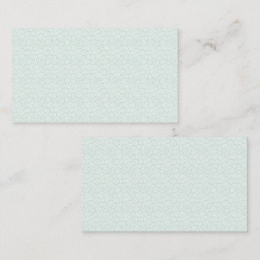 Carte de rendez-vous (Devant / Derrière)