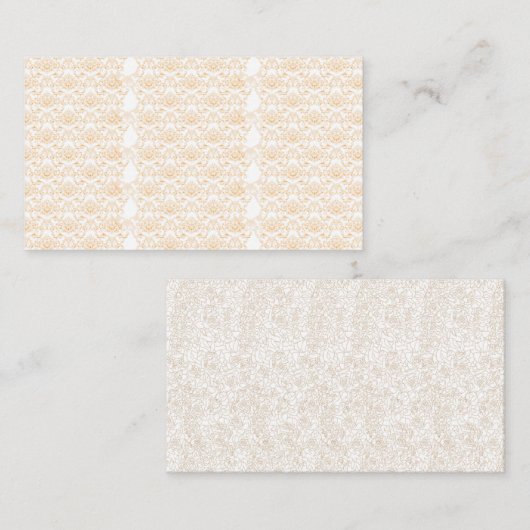 Carte de rendez-vous (Devant / Derrière)