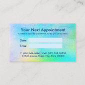 Carte de rendez-vous (Dos)