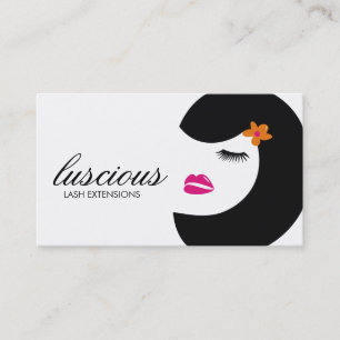 Carte De Rendez-vous 311-Luscious fleur orange du blanc de la mèche