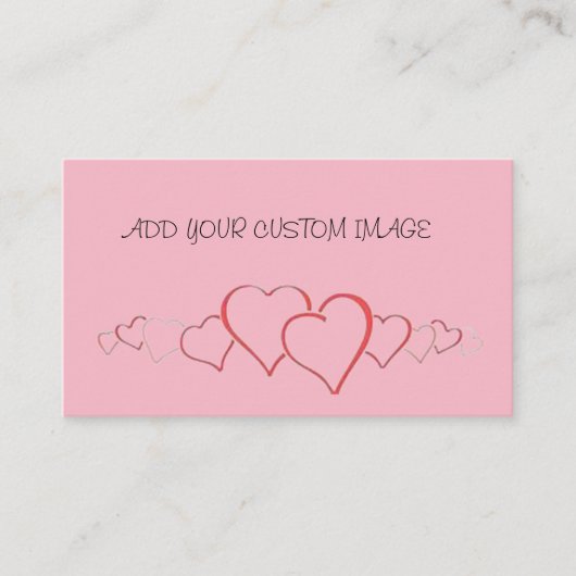 Carte de rendez-vous à plat (Devant)