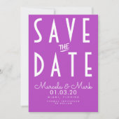 Carte de rendez-vous à typographie simple et lumin (Devant)