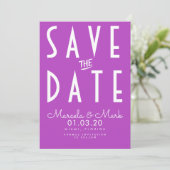 Carte de rendez-vous à typographie simple et lumin (Debout devant)